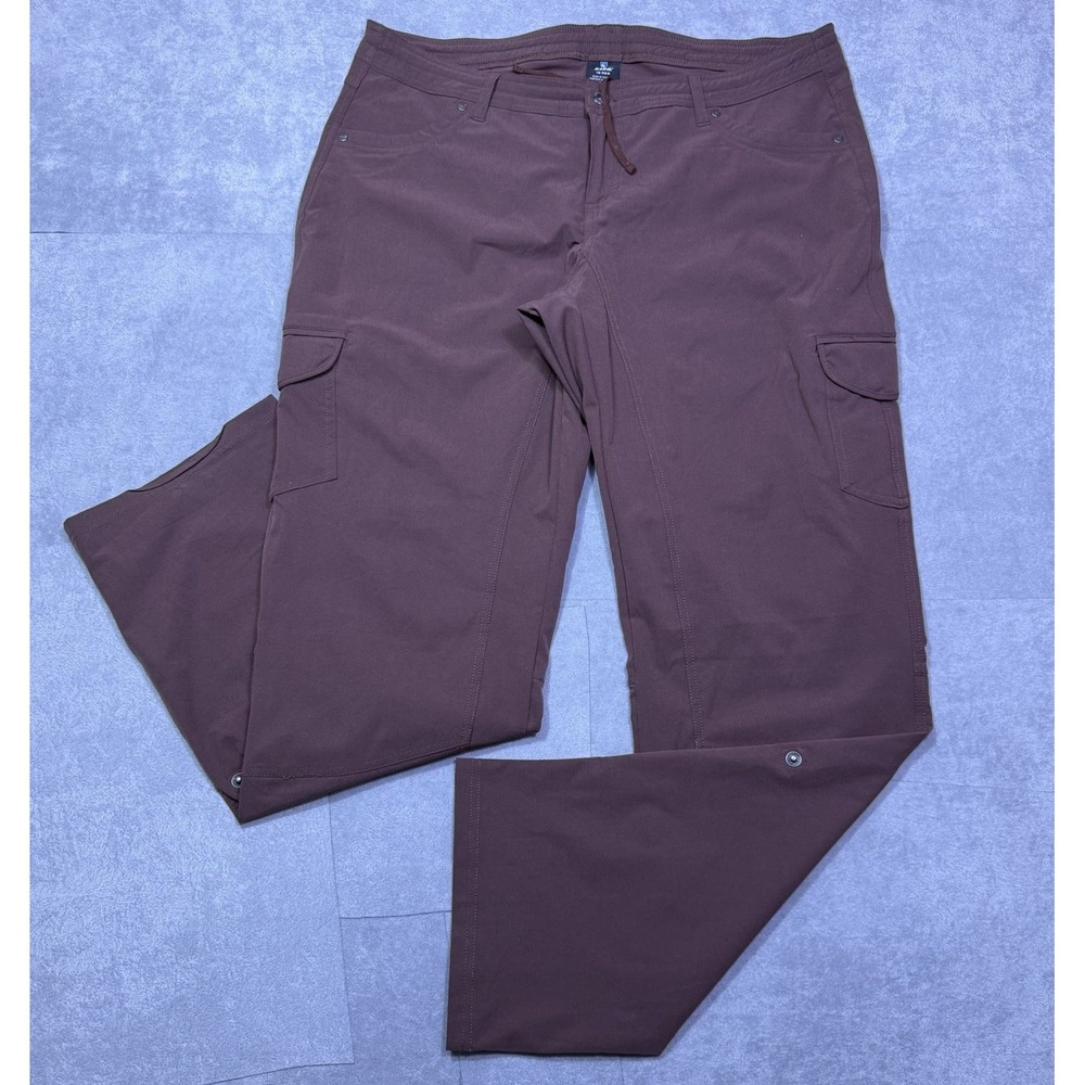 Kuhl Pants Womens 16 (36x32) Burgundy Performance Chino Utility Gorpcore